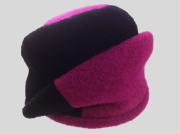 HOEDIE cyclaam-zwart